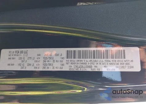 2018 Jeep Wrangler Jk Unlimited Sport 4X4 from USA, damaged, VIN 1C4BJWDG8JL830869